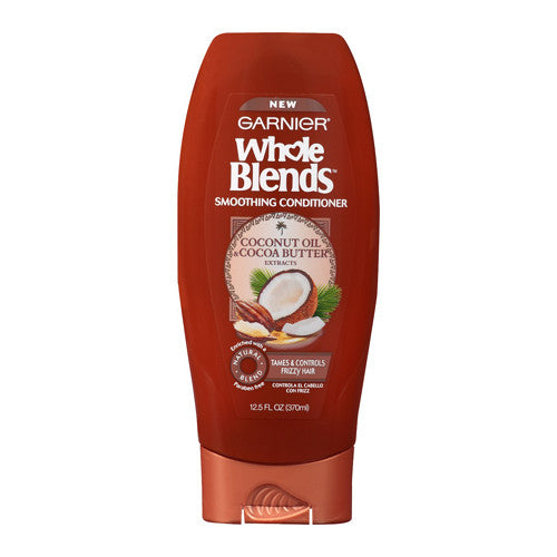 Garnier Whole Blends Conditioner with Coconut Oil and Cocoa Butter Extracts, 12.5 oZ